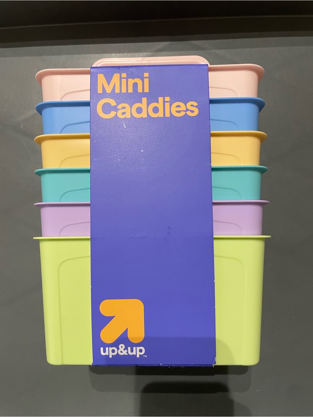 Up & Up 5 pack Mini caddy Pastels New